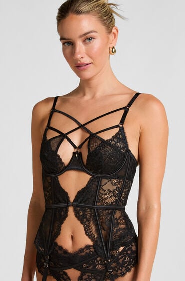 Hunkemöller Anna corsage Sort