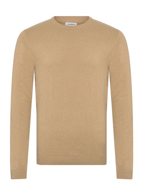 100 Recycle Knit Round Neck Lindbergh Beige