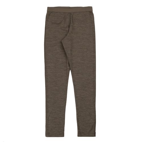 Joha Leggings I Uld Brown Melange  Brown Melange-130 cm Wool Brun  130 cm  Unisex
