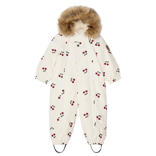 Kuling Val D'Isere Winter Coverall Cherry 74 cm  Hvid  74 cm  Unisex