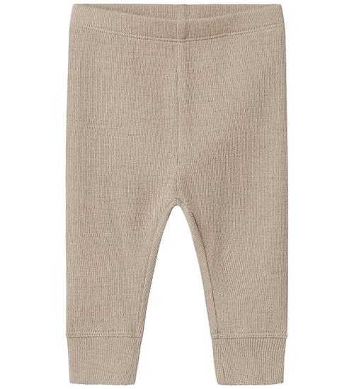 Name It Leggings - Uld - Rib - NbmWossa - Satellite