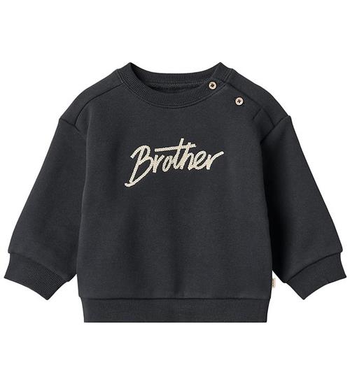 Wheat Sweatshirt - Sander - Navy/Brother