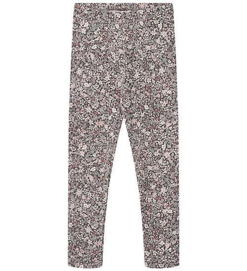 Wheat Leggings - Jules - Purple Stone Flowers