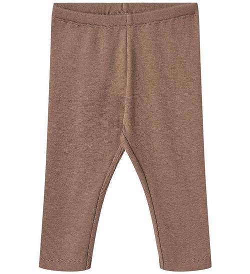 Wheat Leggings - Rib - Jules - Toffee Brown