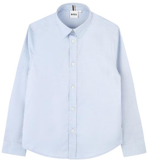 Se BOSS Skjorte - Pale Blue ved KidsWorld