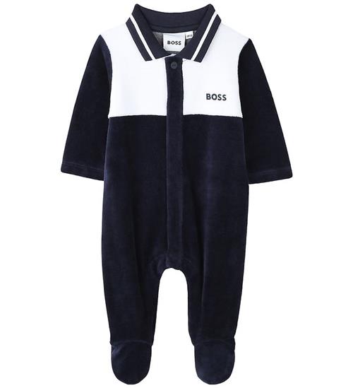 BOSS Gaveæske - Natdragt - Velour - Hvid/Navy