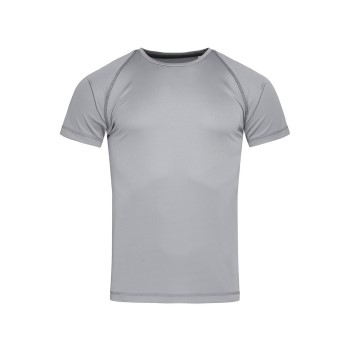 Stedman Active 140 Men Team Raglan Grå polyester X-Large Herre