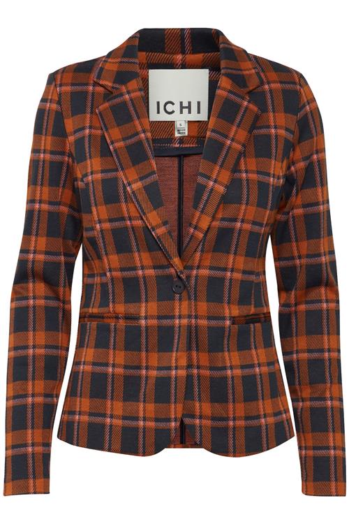 ICHI Blazer 'Kate'  marin / mørkeorange