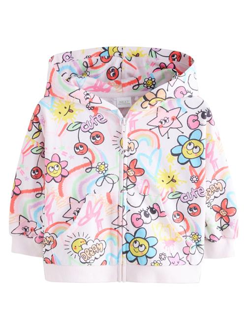 Se Next Sweatjakke  gul / pastelgrøn / lys pink / rød ved About You