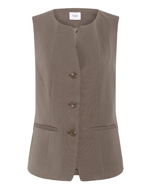 SAINT TROPEZ Vest 'Luwa '  chamois
