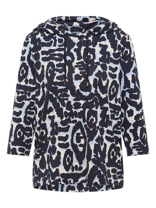 CECIL Sweatshirt  navy / lyseblå / hvid
