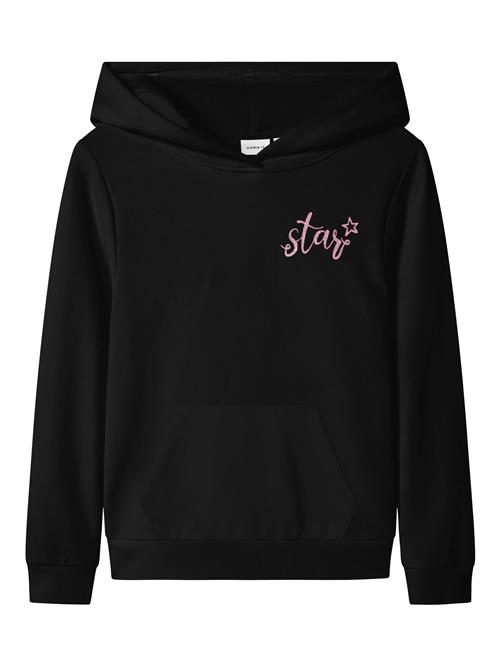 NAME IT Sweatshirt 'NKFNICA'  lyserød / sort