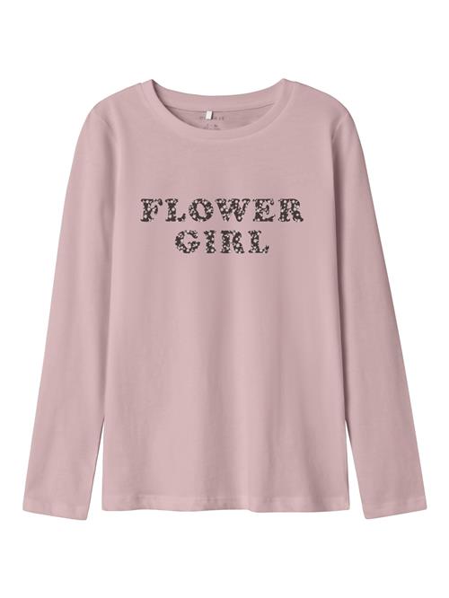 NAME IT Bluser & t-shirts 'NKFNELA'  khaki / lilla / hvid