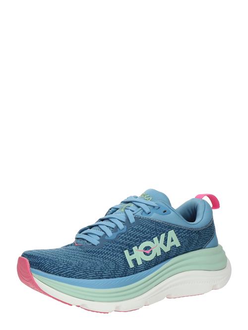 HOKA Løbesko 'GAVIOTA 5'  blå / lyseblå / mint / lys pink