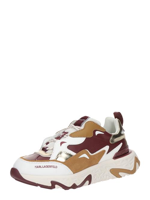 Karl Lagerfeld Sneaker low  pueblo / burgunder / sølv / hvid