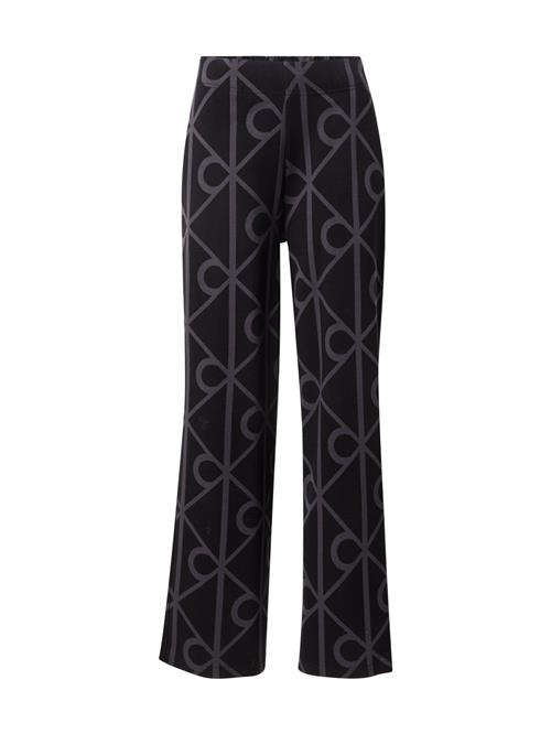 Calvin Klein Bukser  mørkegrå / sort