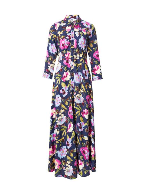 YAS Kjole 'YASSAVANNA'  navy / himmelblå / kiwi / pink