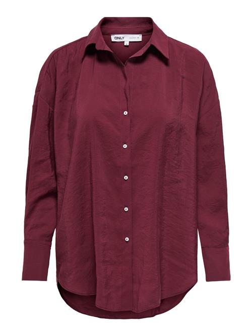 ONLY Bluse 'ONLZazima'  vinrød
