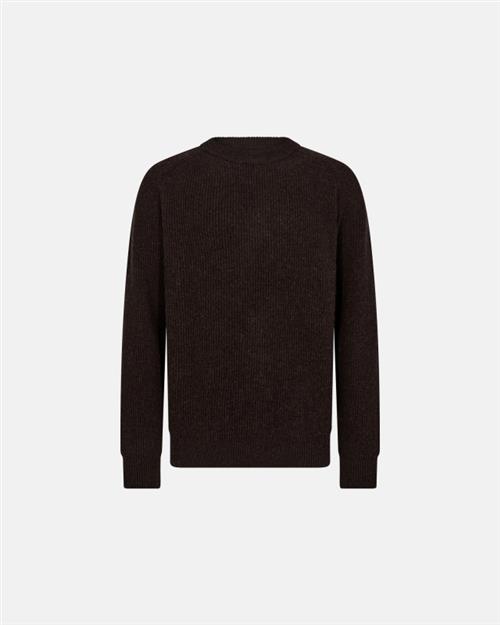 Strik pullover ´michael´ | Uld | Brun