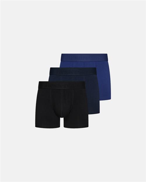 Tights "gunnar" 3-pak | Bambusviskose | Sort/blå/navy