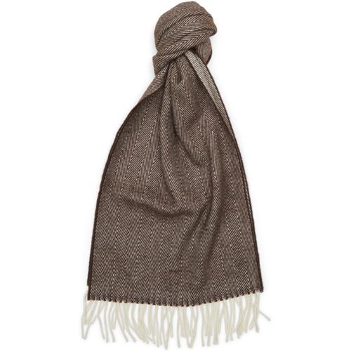 Gant WOOL HERRINGBONE SCARF 9920248 Tørklæder