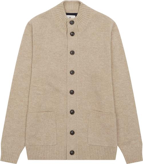 HANSEN & JACOB 11948 GEELONG HIGH COLLAR CARDIGAN Strik