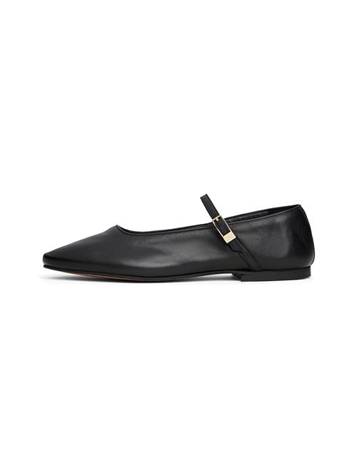 TOMMY HILFIGER Ballerinasko med rem  sort