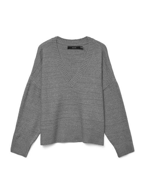 VERO MODA Pullover 'VMBOOM'  grå-meleret