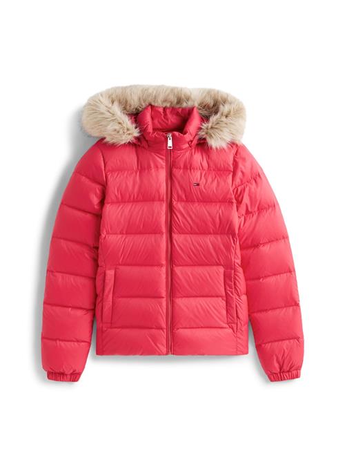 Tommy Jeans Vinterjakke  cranberry