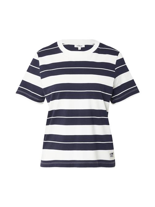 Se s.Oliver Shirts  navy / hvid ved About You