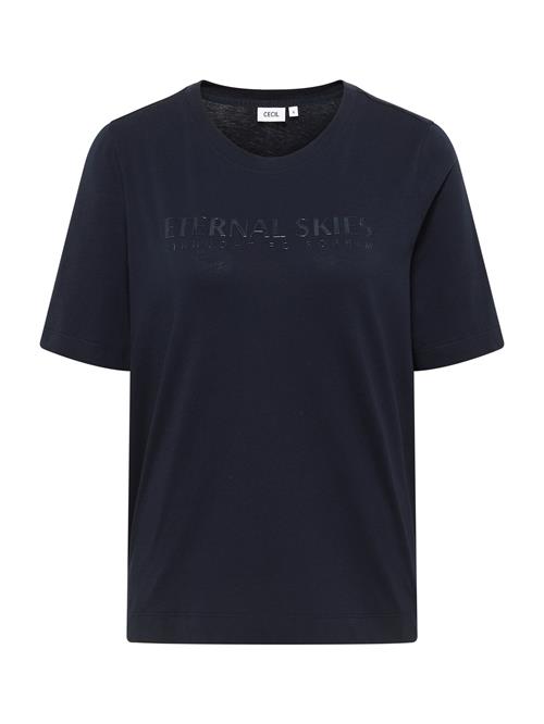 CECIL Shirts 'Eternal Skies'  mørkeblå