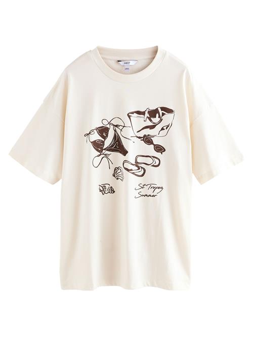 Next Shirts  creme / choko