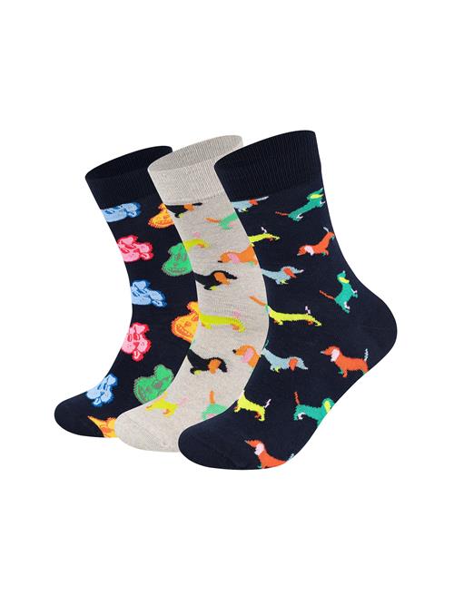 Happy Socks Sokker 'Puppy Love'  blandingsfarvet
