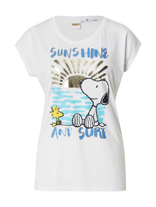 Hailys Shirts 'Su44nny'  blå / lyseblå / sort / hvid