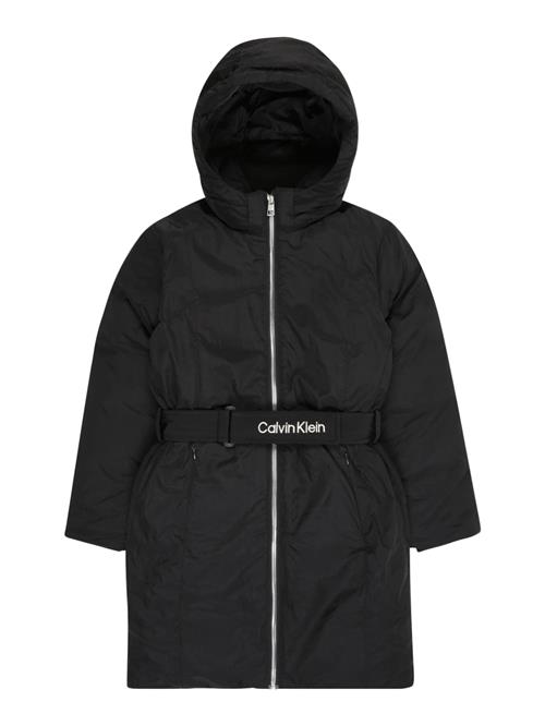Calvin Klein Jeans Frakke 'CLASSIC'  sort / hvid