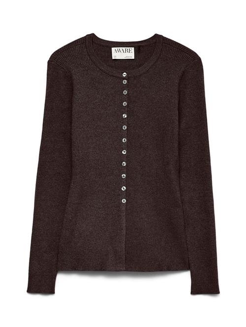 VERO MODA Cardigan 'AWUkino '  choko