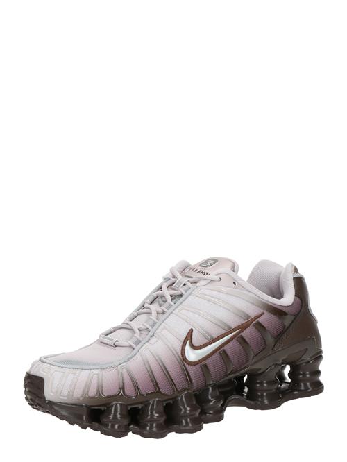 Nike Sportswear Sneaker low 'SHOX TL'  brokade / mørkebrun / pastellilla / hvid