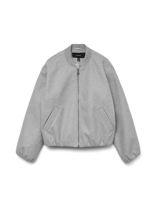 VERO MODA Overgangsjakke 'Popbella'  grå-meleret