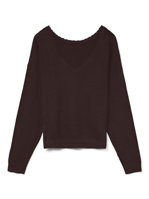 VERO MODA Pullover 'VMMarina '  mørkebrun