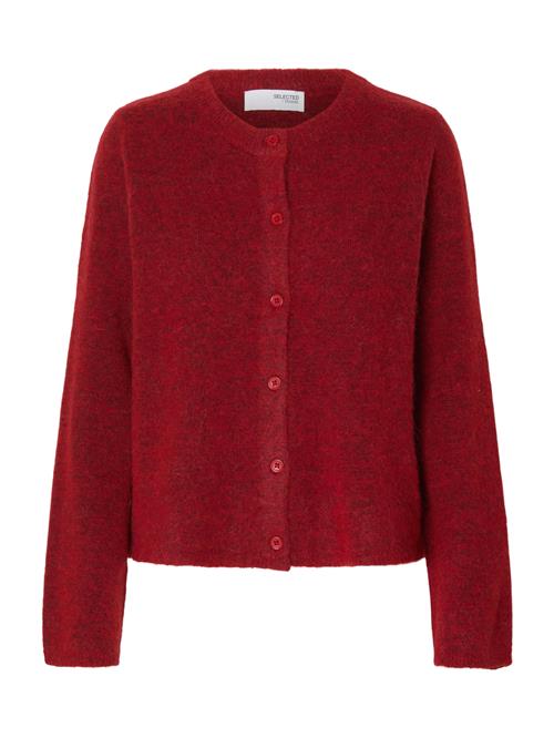 SELECTED Cardigan 'SLFLULU'  rødmeleret