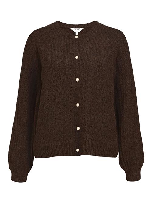 OBJECT Cardigan 'OBJFlora'  mørkebrun