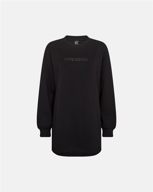 Sweatshirt "oversize" | Polyester | Sort