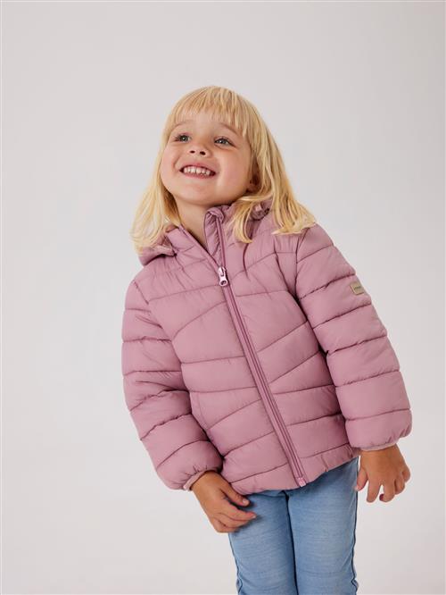 NAME IT Puffer Jakke Marble Lilas