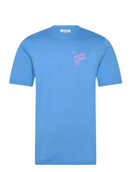 Regular Fit Left Chest Logo T-Shirt Scotch & Soda Blue