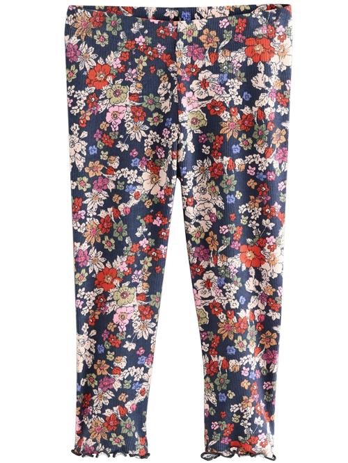Next Leggings  navy / grøn / pink / rød