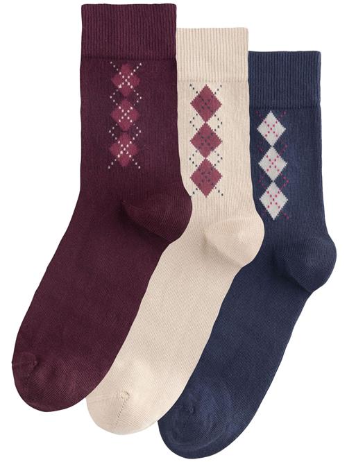 Next Sokker  creme / navy / bær