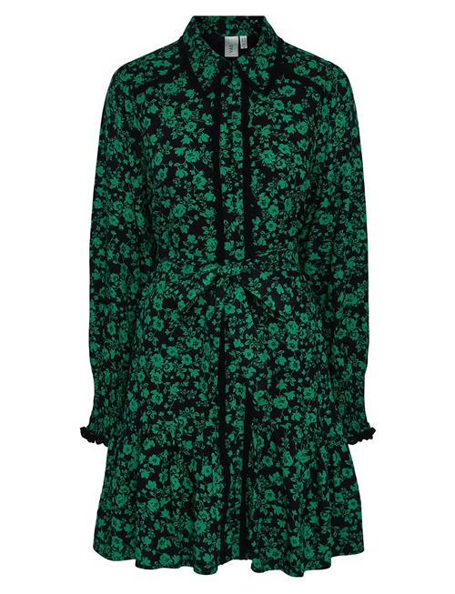 Yastilera Ls Shirt Dress S. Noos YAS Green