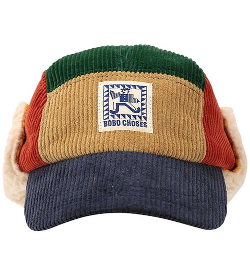 Bobo Choses Kasket - Fløjl - Mr Pencil - Multicolor