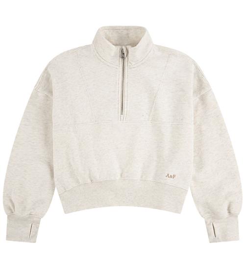 Abercrombie & Fitch Sweatshirt - Oatmeal Heather
