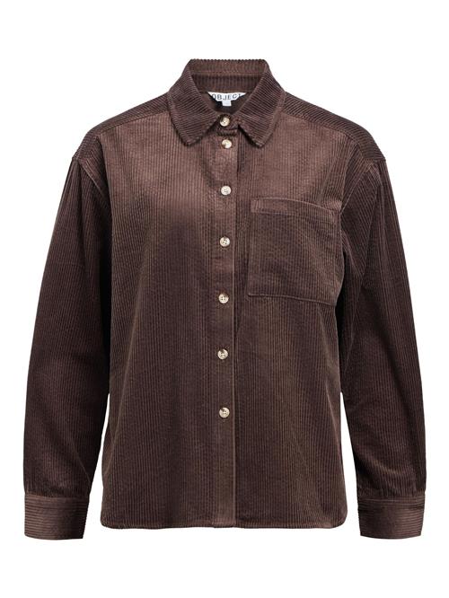 OBJECT Bluse 'OBJGala'  mørkebrun